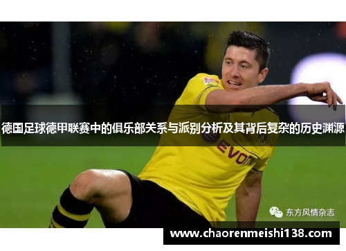 德国足球德甲联赛中的俱乐部关系与派别分析及其背后复杂的历史渊源 德国足球德甲联赛中的俱乐部关系与派别分析及其背后复杂的历史渊源